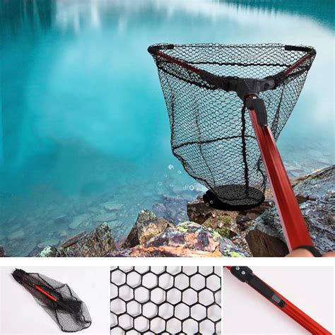 Aliexpress Buy Hot 80cm Aluminum Alloy Retractable Fishing Net