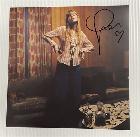 Charitybuzz: Taylor Swift Signed Midnights Album