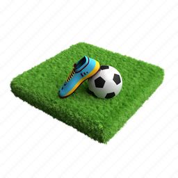 Poland Football Soccer Sport Game Play Flag 3D Illustration