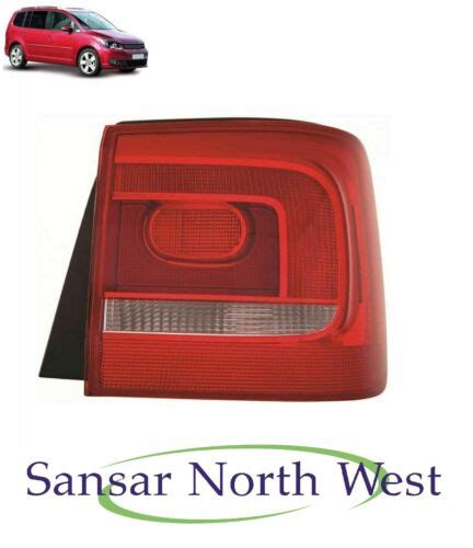 For Vw Volkswagen Touran Drivers Side Rear Lamp Tail Light O S Right