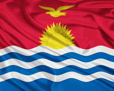 Kiribati Flag Wallpapers Wallpaper Cave