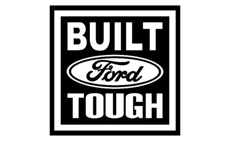 Built Ford Tough Vector