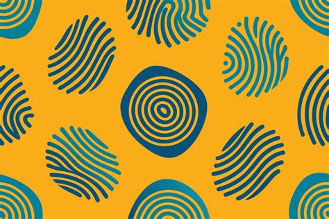 Seamless fingerprint image pattern 41448718 Vector Art at Vecteezy