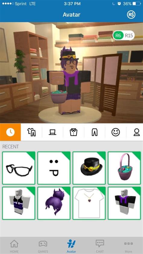 Roblox Avatar Customization