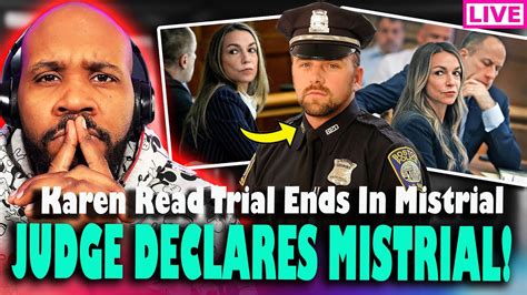 Breaking News Judge Declares Mistrial In Karen Read Murder Trial Youtube