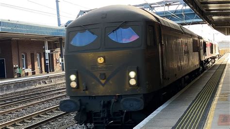 Gbrf Pass Through Doncaster Railway Station Youtube