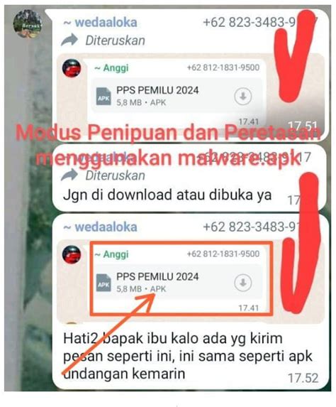 Dapat File Pps Pemilu Melaui Whatsapp Kamu Harus Lebih Teliti