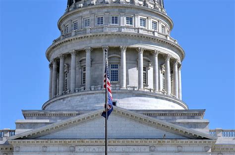 Utah State Capitol Dome in Salt Lake City, Utah - Encircle Photos