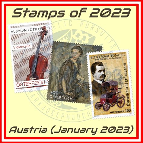 Stamps of 2023: Austria (January 2023) – Mark Joseph Jochim