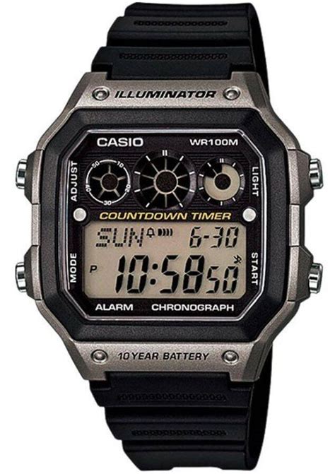 Zegarek Męski CASIO 10 bar do Pływania AE 1300WH 8AVDF Casio Moda