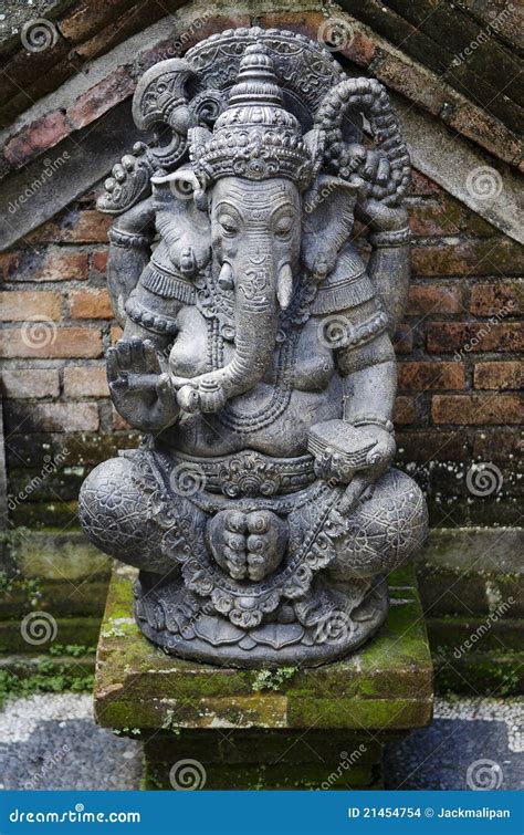 Ganesh Statue In Bali Indonesia Stock Images - Image: 21454754