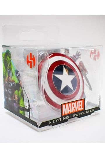 Marvel Comics porte clés métal Captain America Shield Figurines de