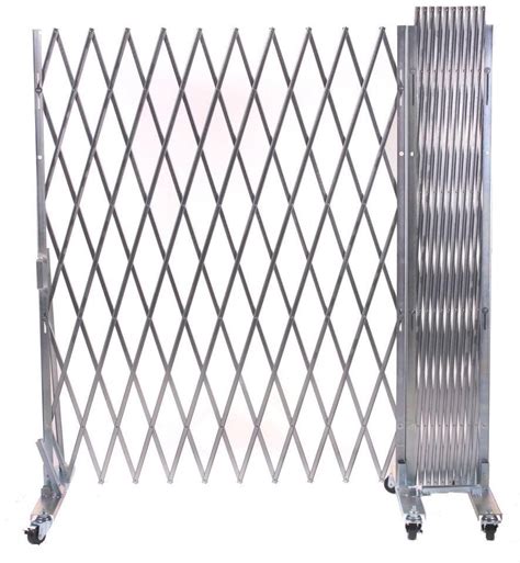 Industrial Galvanized Metal Folding Steel Portable Gates Garaje