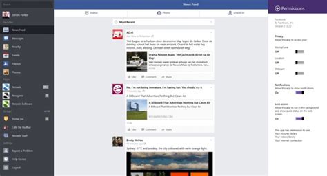 Official Facebook App For Windows 8 Rolling Out Facebook App App Windows