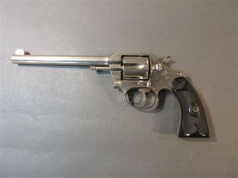 Colt Police Positive Nickel Revolver 32 Colt New Police 32 S W Long 32 S W Short 32 Acp 6