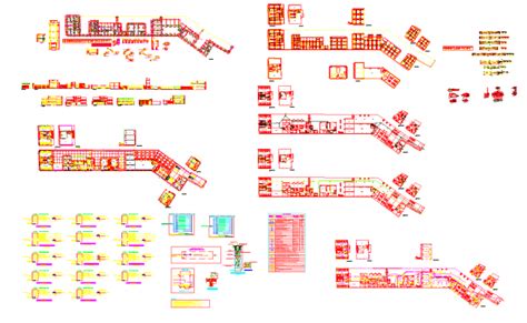 First floor house furniture layout plan drawing in dwg AutoCAD file ...