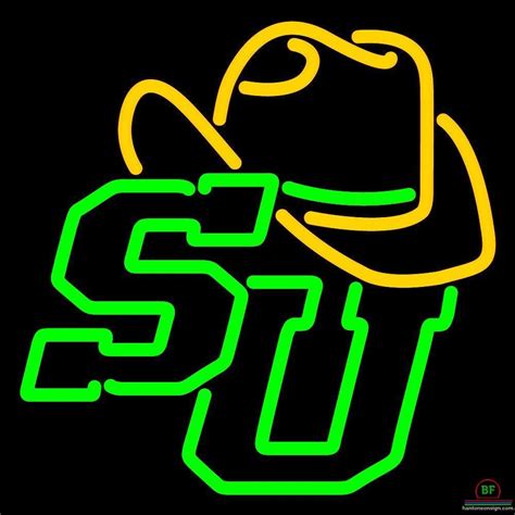 Custom Stetson Hatters Neon Sign Ncaa Teams Neon Light Custom Neon Signs