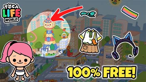 Wow Another Free Items ️ Toca Boca Secrets And Hacks Toca Life World