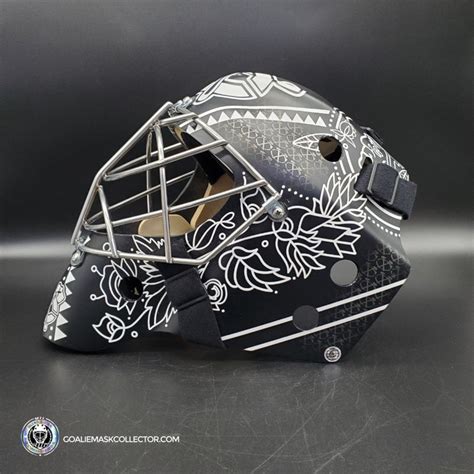 Petr Mrazek Goalie Mask Unsigned 2022 Native American Art Chicago ...