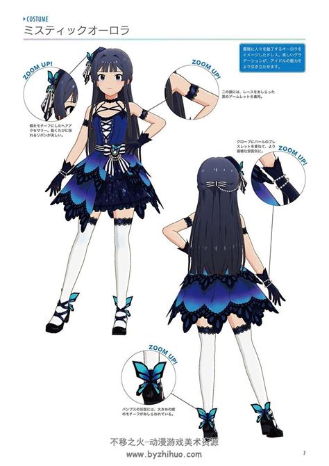 The iDOLM STER Million Live Theater Days Dress up Collection 设定画集 百度网盘