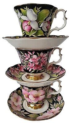 Vintage Royal Albert Provincial Flowers Tea Cup And Saucer Set