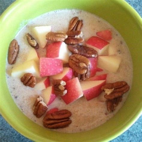 Breakfast Of Champions Cream Of Wheat With Skim Milk Cinnamon Diced