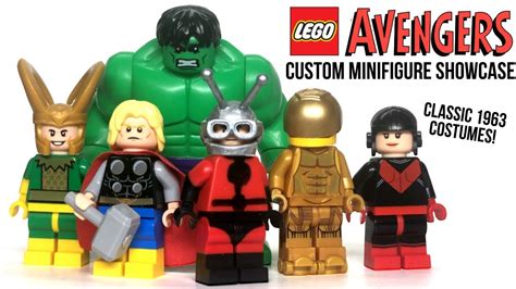 LEGO CLASSIC AVENGERS Custom Minifigure Showcase 1963 First