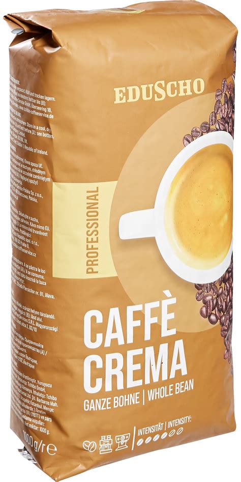 Kaffee EDUSCHO Professional Caffè Crema ganze Bohnen 1 kg günstig