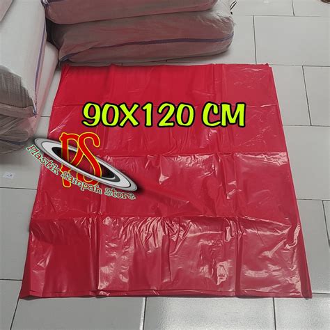 Jual Kantong Plastik Sampah Besar Transparan 120 X 150 Cm Plastik