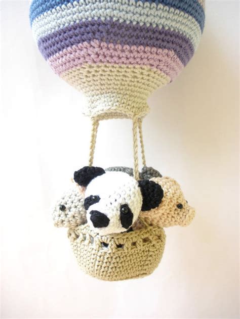 Hot Air Balloon Crochet Pattern Amigurumi Balloon Pattern Etsy