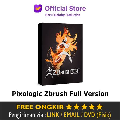 Jual Software Pixologic Zbrush 2020 Full Version Terbaru Pro Lifetime