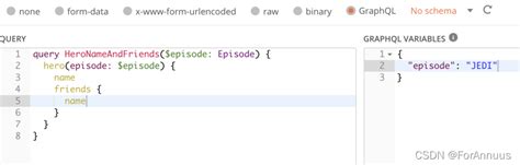 一个graphql的简单实例graphql Variables Csdn博客