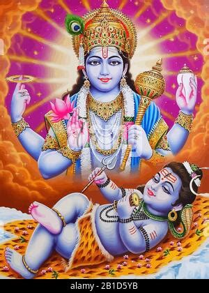 Holy Lord Rama Hinduism Spiritual Hug Hanuman Monkey God Illustration