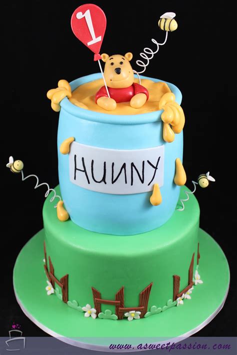 Winnie the Pooh Birthday Cake – Sweet Passion Cakery