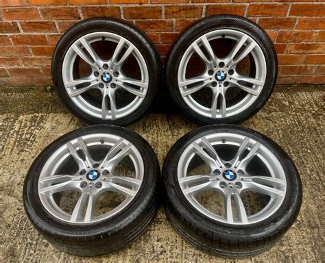 18 Genuine Bmw 3 Series 400 M Sport F30 F32 F33 Alloy Wheels Tyres Alloys 5x120 In Finaghy