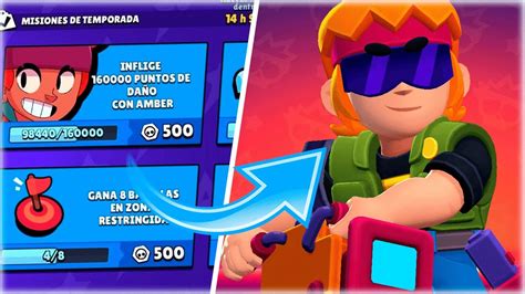 Completando Las Misiones De 500 Para Conseguir A Buster En Brawl Stars