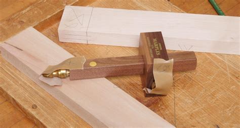 How To Mortise The Moxon Way Part Layout And Cutting Tenons