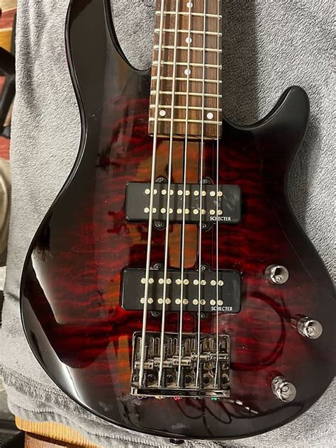 Schecter Diamond Series 5 String Bass Reverb