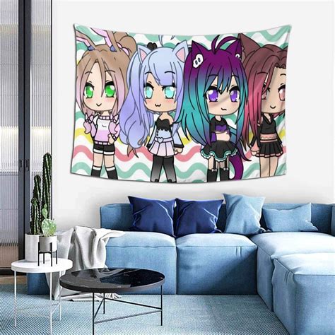 Gacha Living Room Anime Background