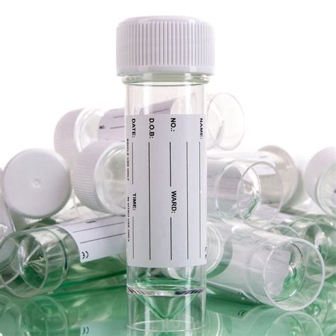 20x 30ml Labelled Specimen Containers Medical Testsample Tubes