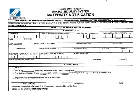 Esic Form 18 For Maternity Leave Download Pdf