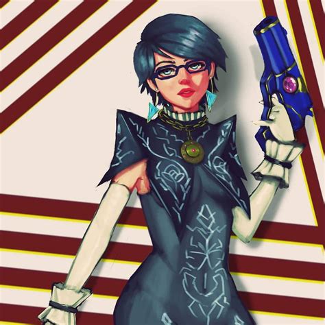 Bayonetta Fanart And Some Timelapse Art Amino