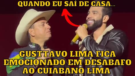 Gusttavo Lima Fica Emocionado Ao Lembrar Momentos Dif Ceis Na Vida Ao