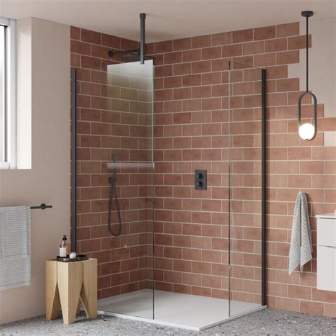 Crosswater Gallery Slate Wetroom Screen Sanctuary Bathrooms