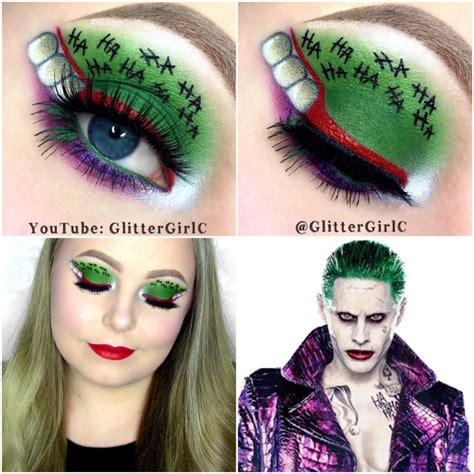 The Joker Suicide Squad Makeup | GlitterGirlC