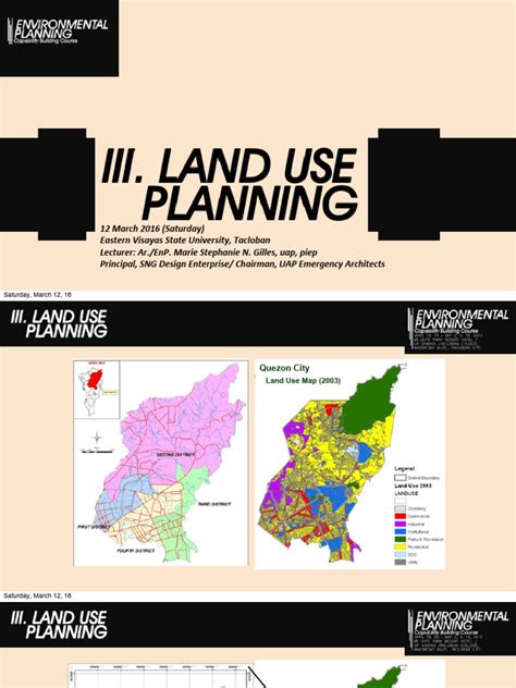 land  planning overview  benefits  zoning geographic