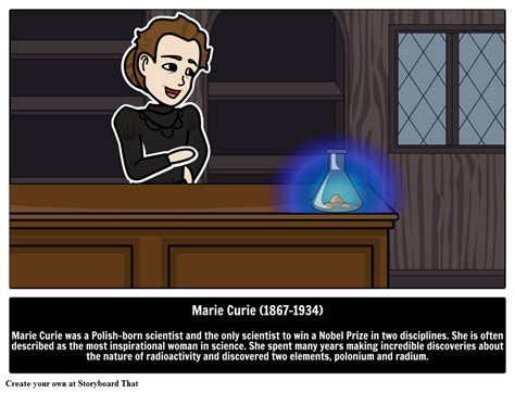 Marie Curie was a great scientist of both chemistry and physics. She ...