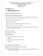 Task 3 Docx BSB60915 ADVANCED DIPLOMA OF MANAGEMENT HUMAN RESOURCES