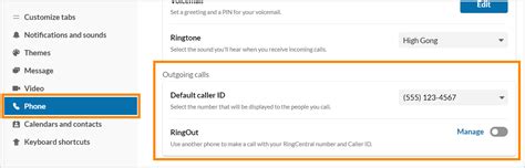 Configuring Phone Settings In The RingCentral App Desktop And Web