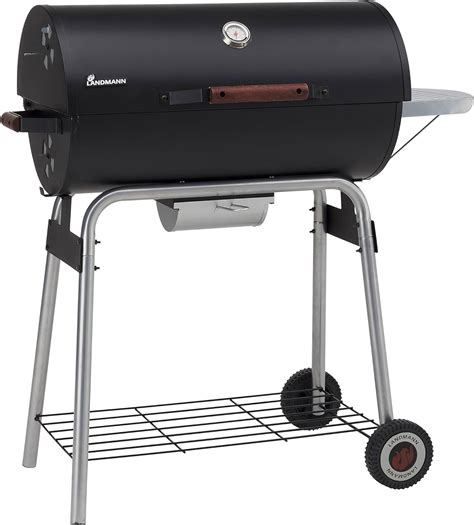 Landmann Barbecue Charbon Tonneau Black Taurus Amazon Fr